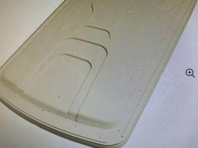 84 Inch Versa Triple Track ABS Low-Profile Extended Golf Cart Top (Beige)