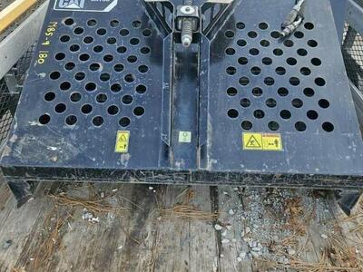 CAT LR15B landscape rake, rock rake for rent