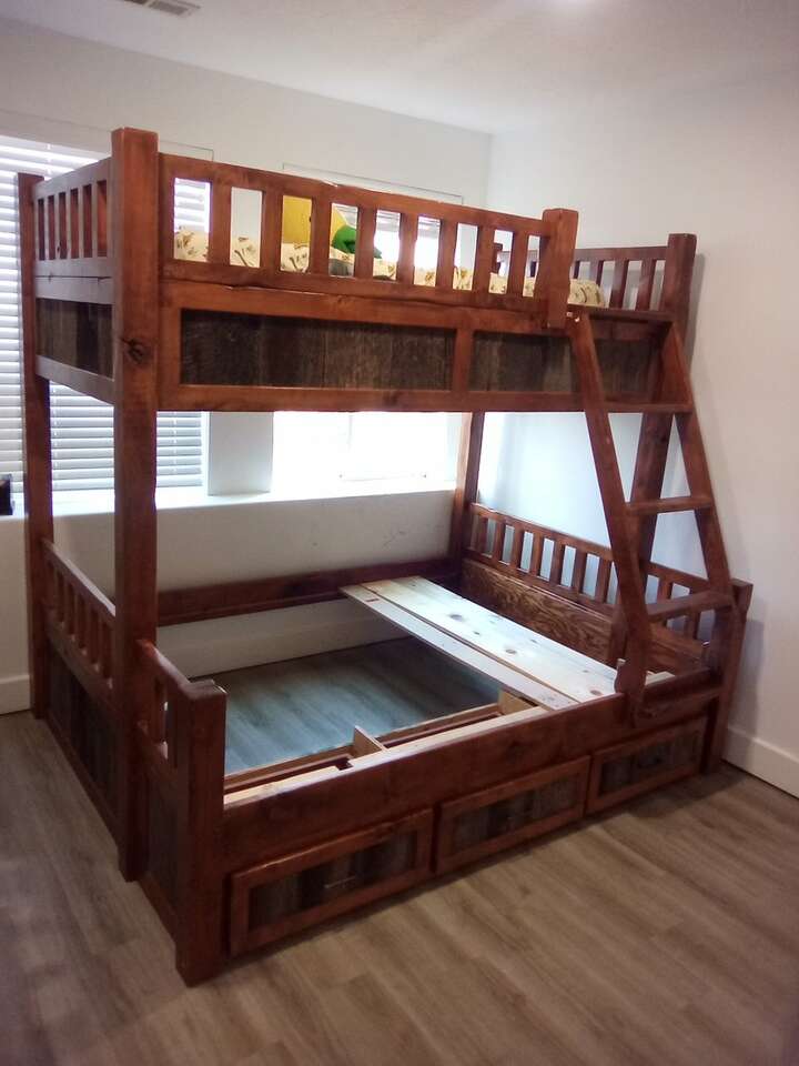 Solid wood bunk beds Furniture
