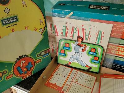 Vintage baseball game