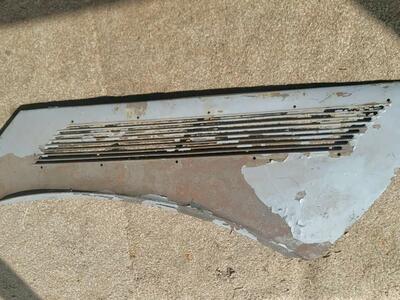 1937 Ford Side hood panel