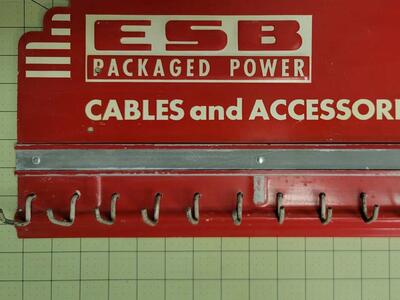 Vintage gas station display