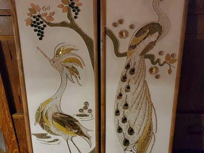 Mid-century modern sand art