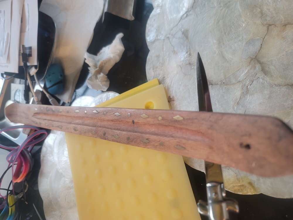 Inlaid incense burner