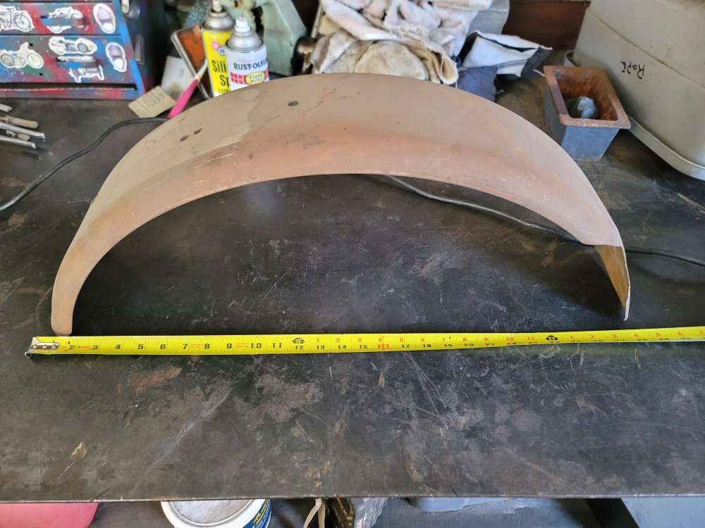 Rear fender vintage