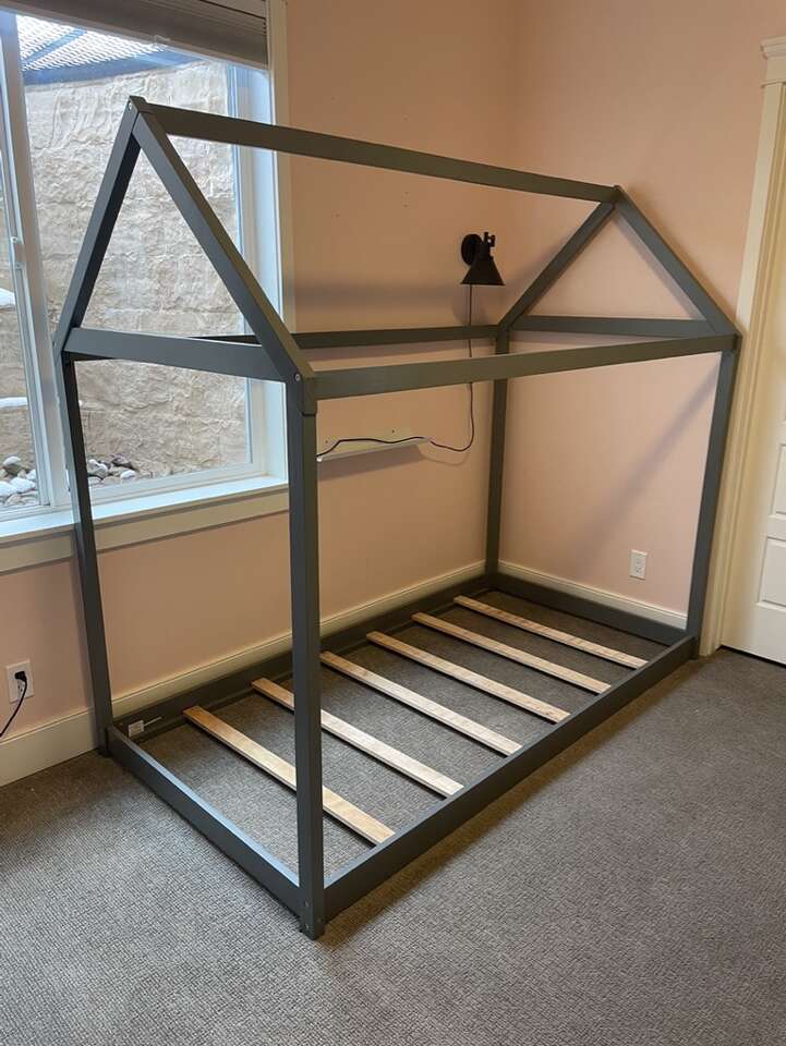 Twin housestyle bed frame for kids, … Furniture