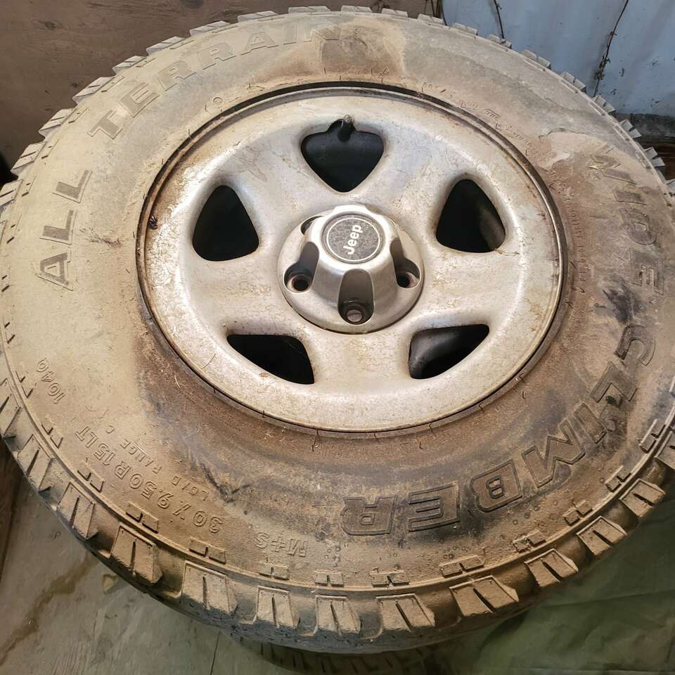 Jeep rims and tires