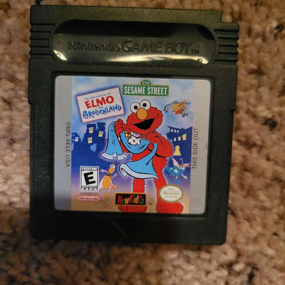 Sesame street Gameboy