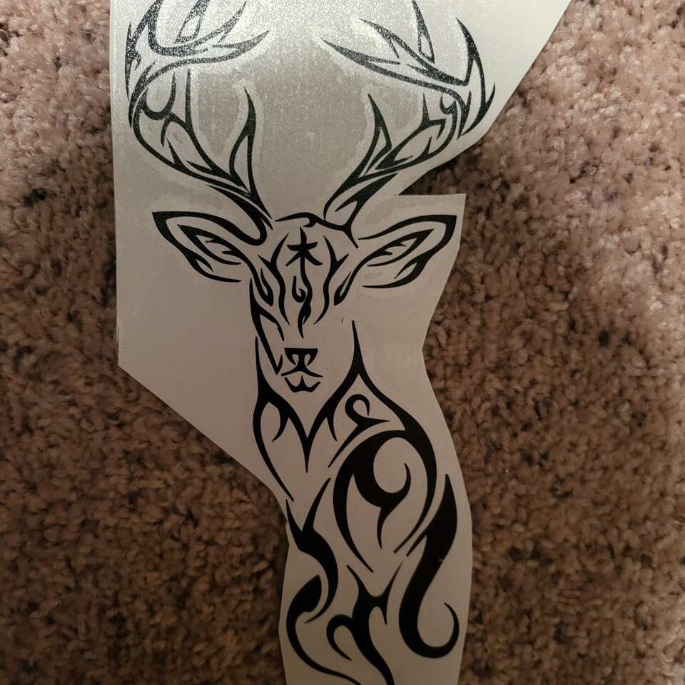 Deer decal
