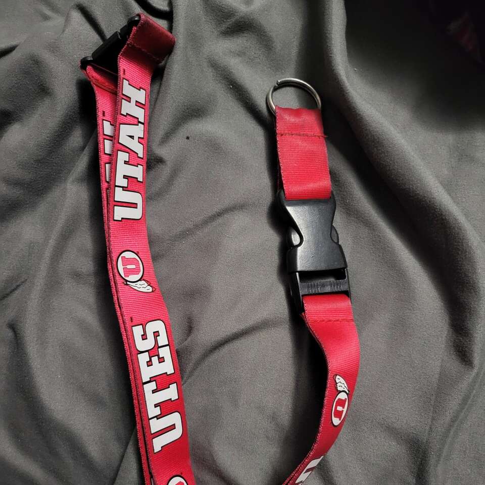 Utah utes lanyard