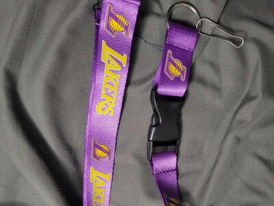 Lakers lanyard