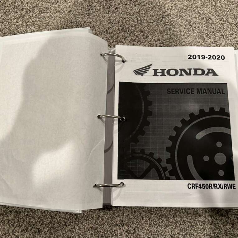 Service manual 2019-2020 CRF450s