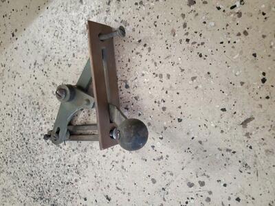 1930 brass shifter throttle