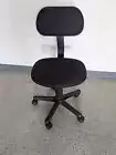 Alvin CH-212 pneumatic lift desk chair Ergonomic With Cushioned Seat/back.NEW