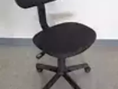 Alvin CH-212 pneumatic lift desk chair Ergonomic With Cushioned Seat/back.NEW