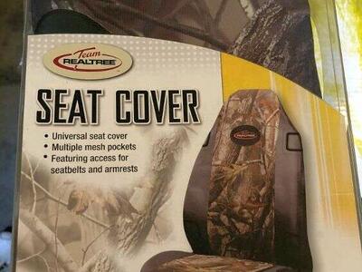 New Realtree Universal Single Bucket Seat Cover - Camouflage Color