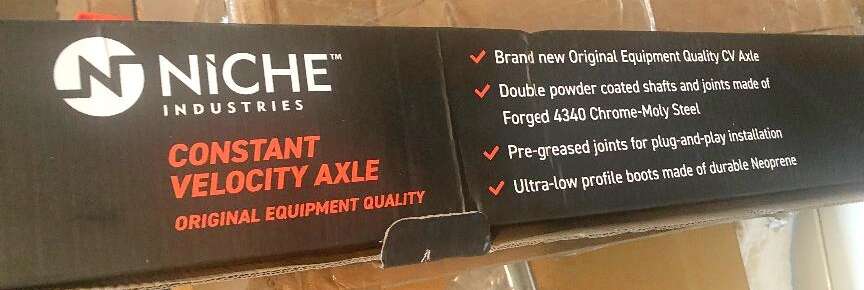 NICHE INDUSTRIES K-CAX-0031 FRONT HALF SHAFT CV AXLE FOR POLARIS 1332856 1332606