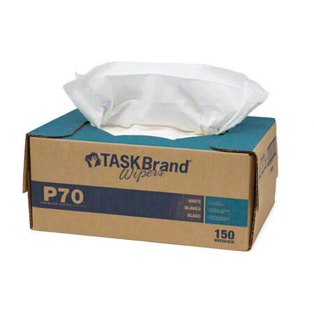 TASKBrand P70 HD Industrial Dry Wipe Interfold - 12.75 x 16 - 150 count boxes