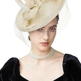DerbyWomen Hat Fascinators/Gatsby/Tea Party/1920's/Wedding/Costume/Cocktail/Halloween/Vintage/Hats
