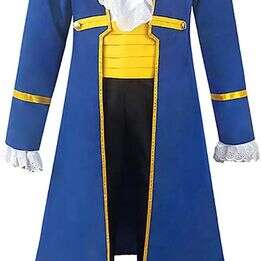 Halloween (Beauty & the Beast) Cosplay Outfits Men's Arist. Ball Gown Costume Sizes: S, M, L, XXL