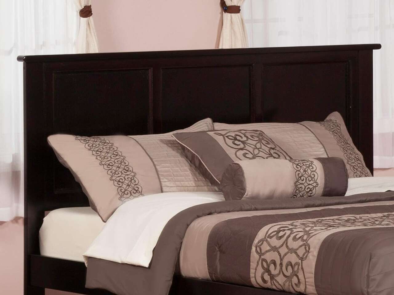 New Headboard, Queen Size, Espresso Color (H1)