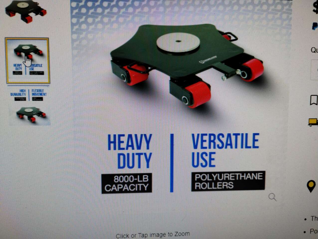 MACHINERY MOVER  OPEN TO OFFERS AND I HAVE  MORE PICTURES COMMING OF OTHER KIT