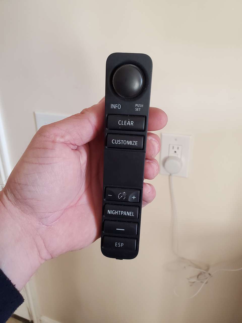 SAAB 9-3 2003-2011 night panel switch esp control panel