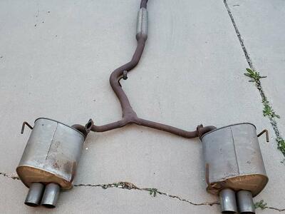 2011 Subaru WRX STI oem catback cat back sedan