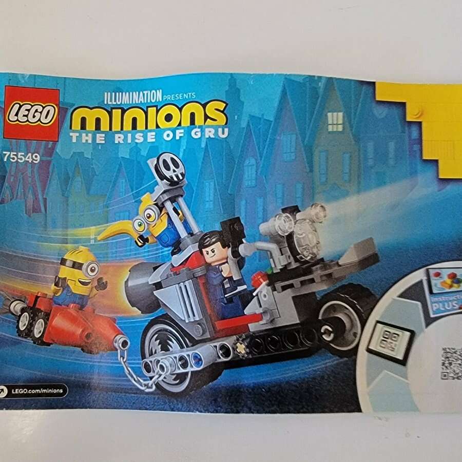 Lego 75549 Unstoppable Bike Chase Minions