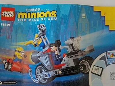 Lego 75549 Unstoppable Bike Chase Minions