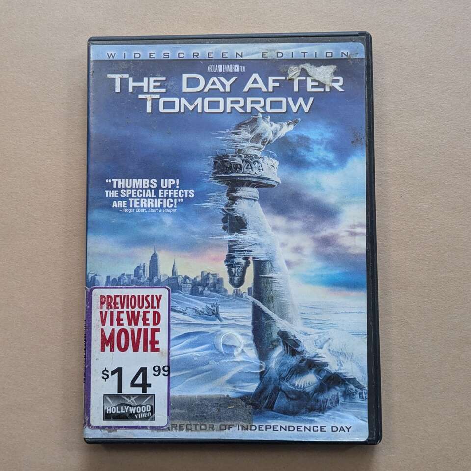 The Day After Tomorrow DVD