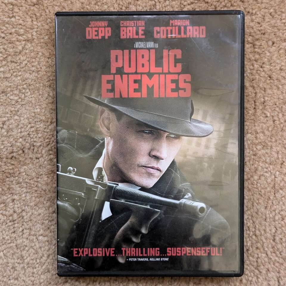 Public Enemies DVD