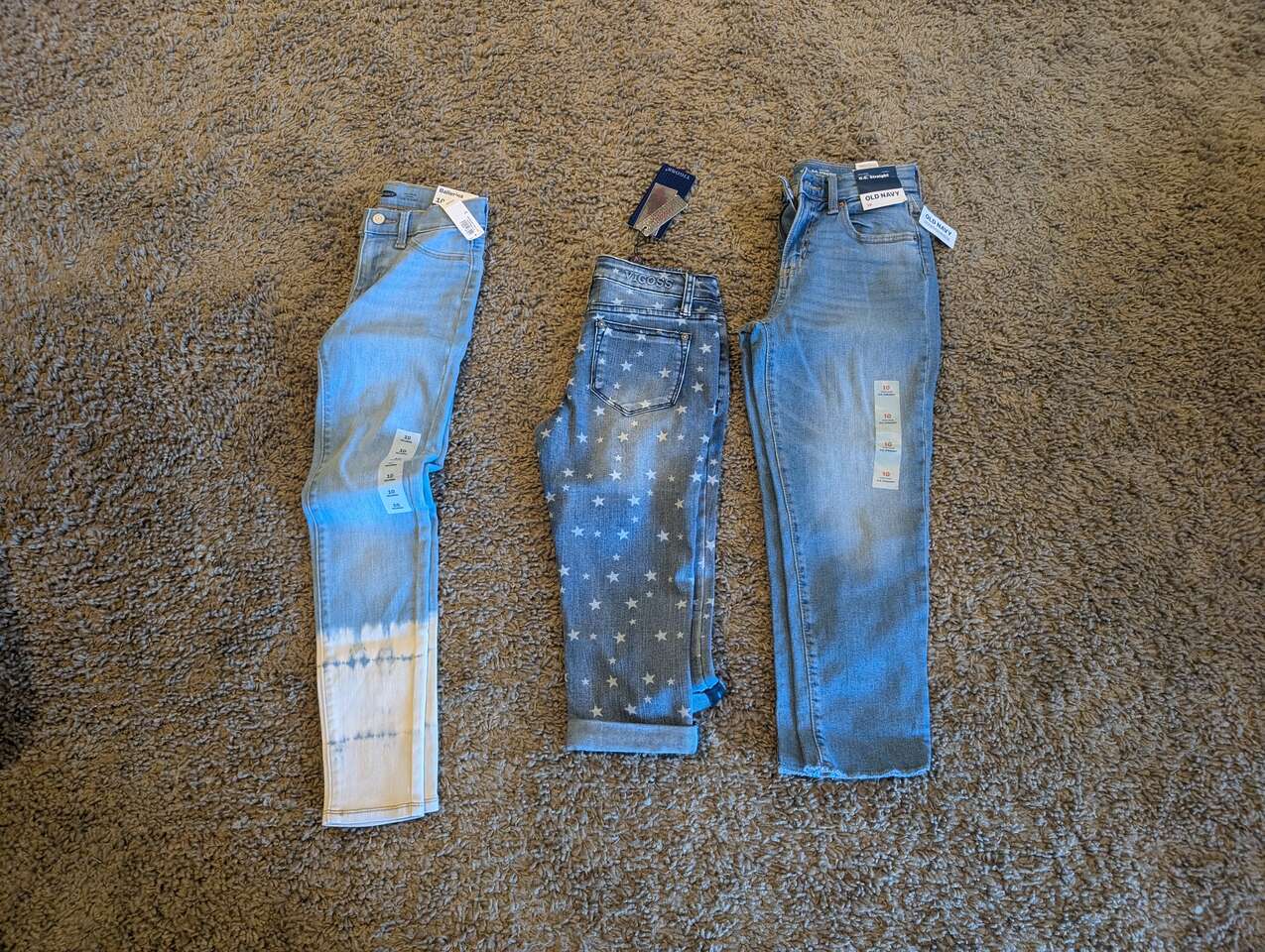 Size 10 Girl's Capris and Jeans