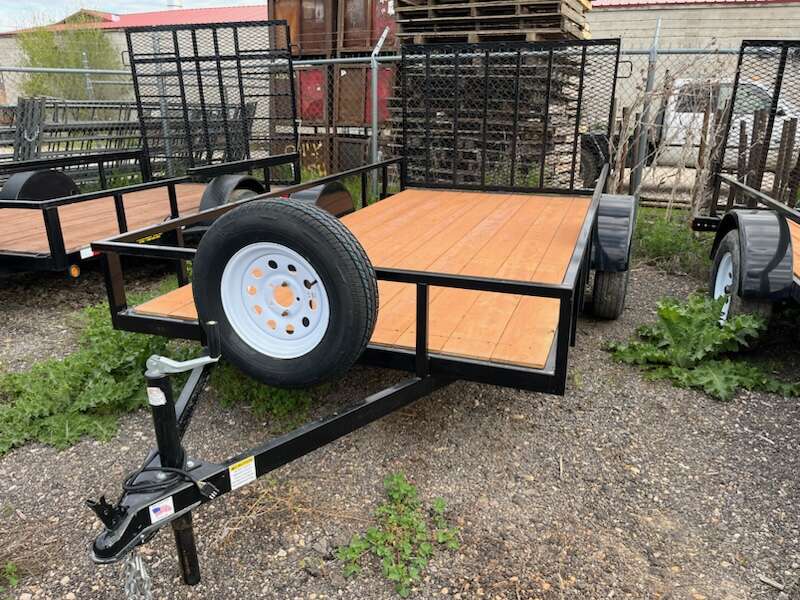 New Big Bubbas Economy 6x12 with Gate with spare tire