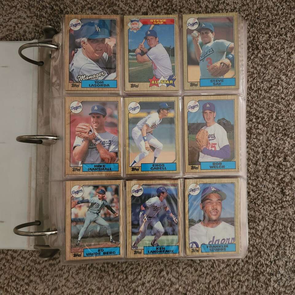 Baseball cards