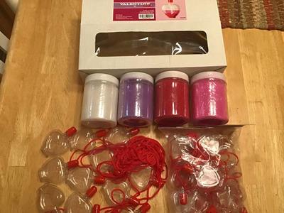 26 Valentine Sand Heart Necklace Craft