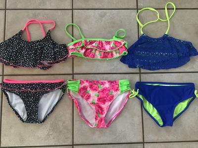 (3) way Cute Size 7/8 Swimsuits