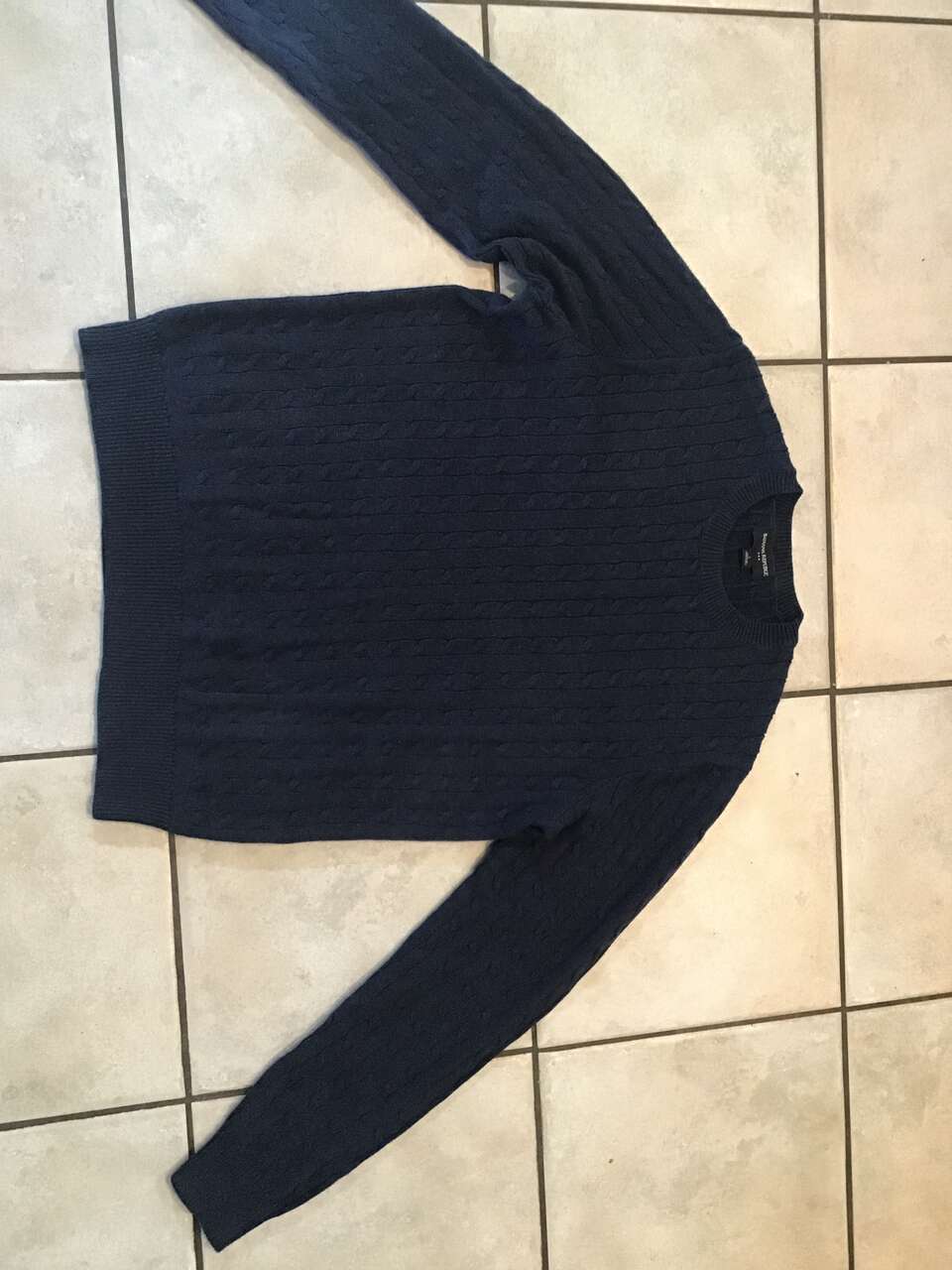 Banana Republic Small Cotton Navy Sweater