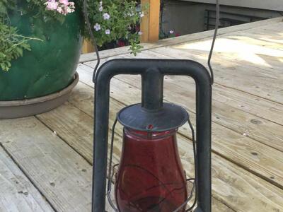 Vintage Antique Dietz Regal NY Globe Railroad Lantern