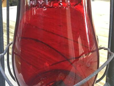 Vintage Antique Dietz Regal NY Globe Railroad Lantern