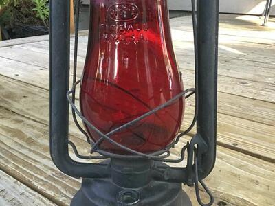 Vintage Antique Dietz Regal NY Globe Railroad Lantern