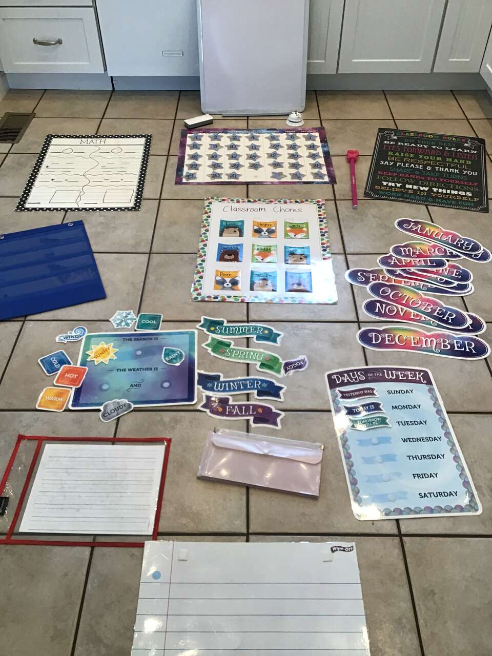 Playing School Set & White Board