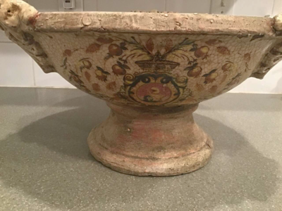 Decorative Concrete Bowl