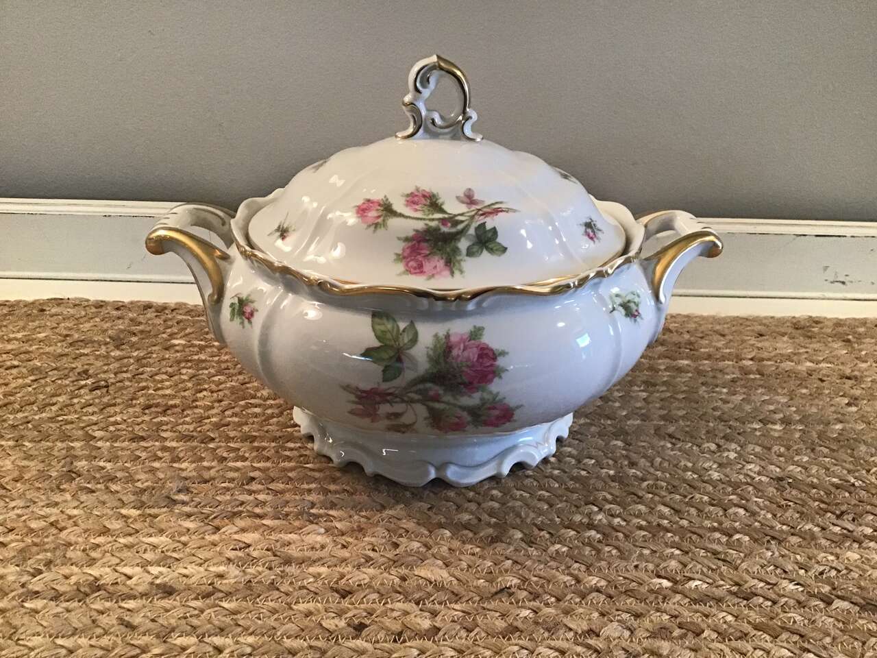 Edelstein “Moss Rose” Bavaria Maria - Theresia Dish