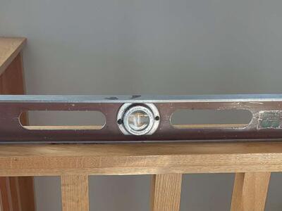 Vintage 28 inch J.H SCHARF MFG CO. Level