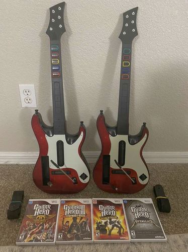 Nintendo Wii Guitar Hero Bundle (co… | Electronics | ksl.com