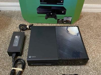 Xbox One with two controllers