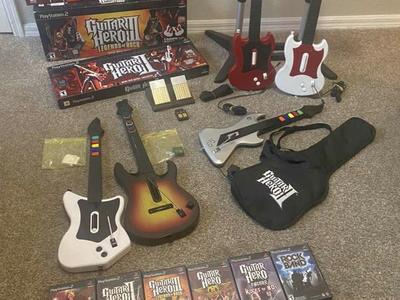 PlayStation 2 Custom Bundles Rock Band/Guitar Hero