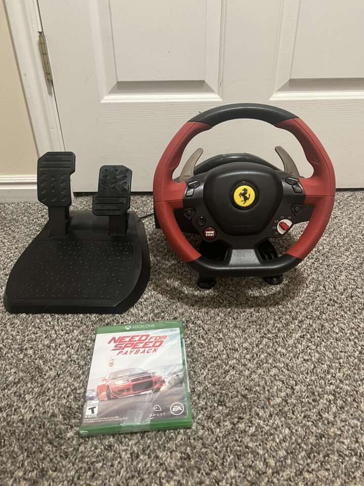 Xbox Series S/X & Xbox One Steering Wheel,Pedals