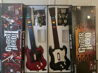 PlayStation 2 Guitar Hero / Rock Band Bundles